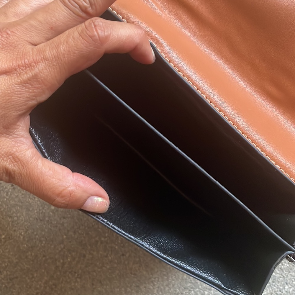 Vintage Suede Patchwork Handbag - image 4